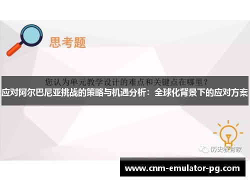 应对阿尔巴尼亚挑战的策略与机遇分析：全球化背景下的应对方案