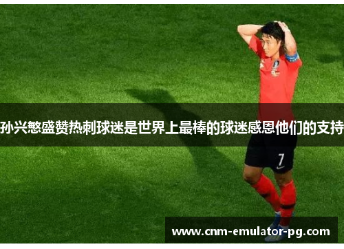 孙兴慜盛赞热刺球迷是世界上最棒的球迷感恩他们的支持 孙兴慜盛赞热刺球迷是世界上最棒的球迷感恩他们的支持